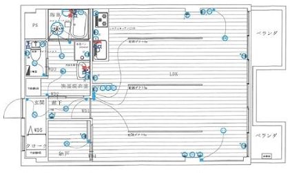 物件○○の間取り図