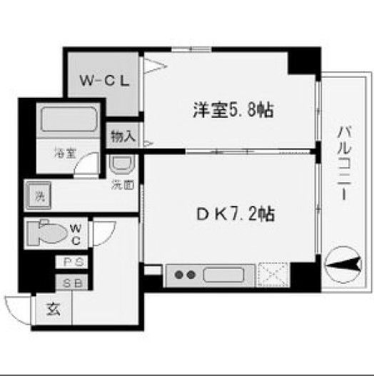 物件○○の間取り図