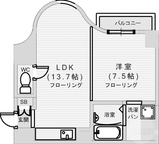 物件○○の間取り図