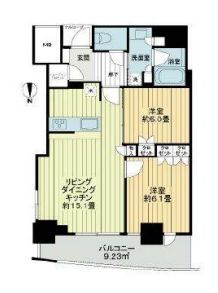 物件○○の間取り図