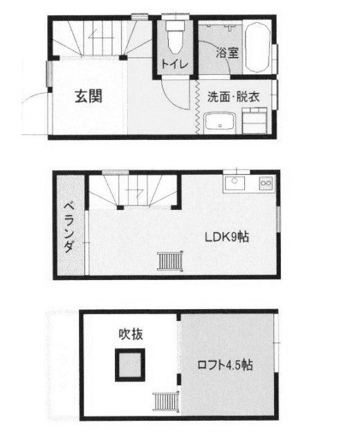 物件○○の間取り図