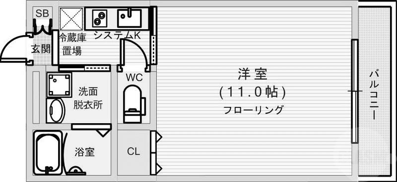 物件○○の間取り図