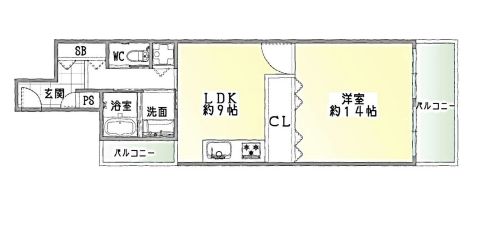 物件○○の間取り図