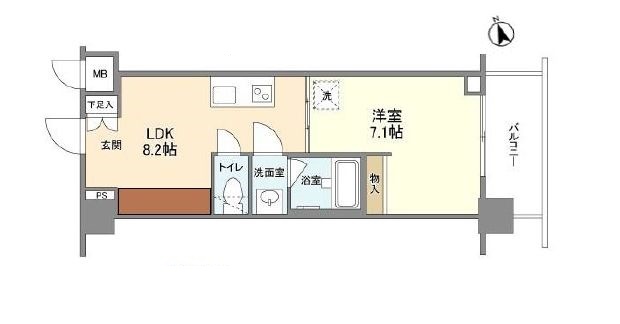 物件○○の間取り図