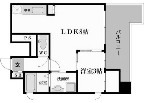 物件○○の間取り図