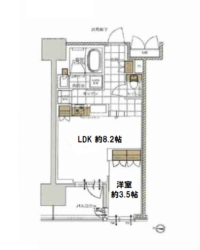 物件○○の間取り図