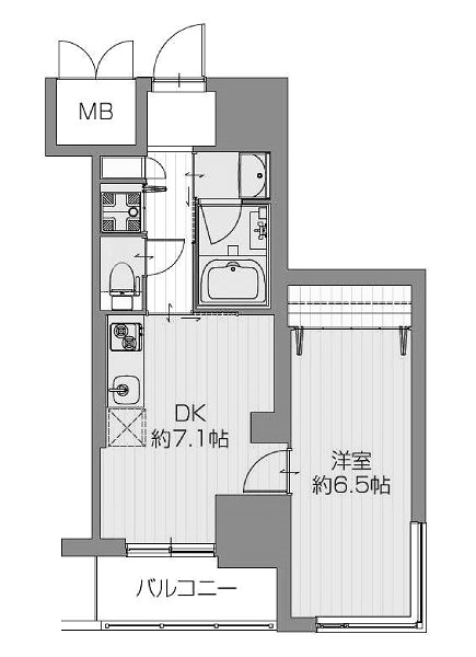 物件○○の間取り図