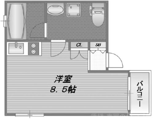 物件○○の間取り図