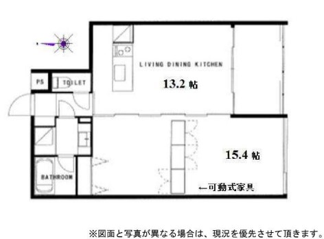 物件○○の間取り図