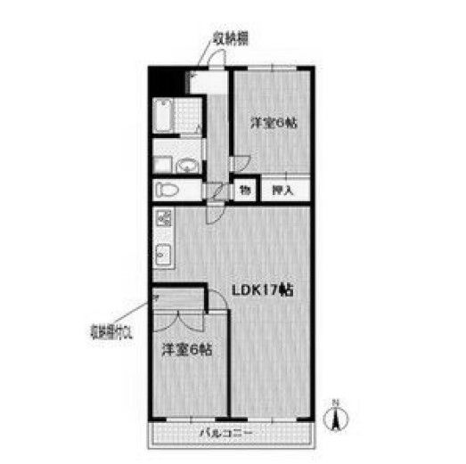 物件○○の間取り図