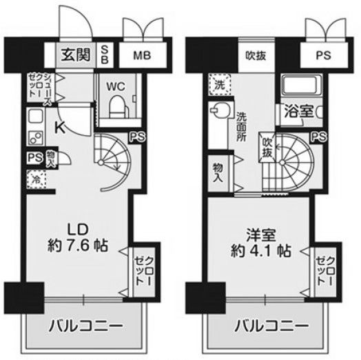 物件○○の間取り図