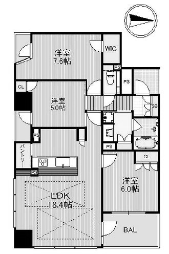 物件○○の間取り図