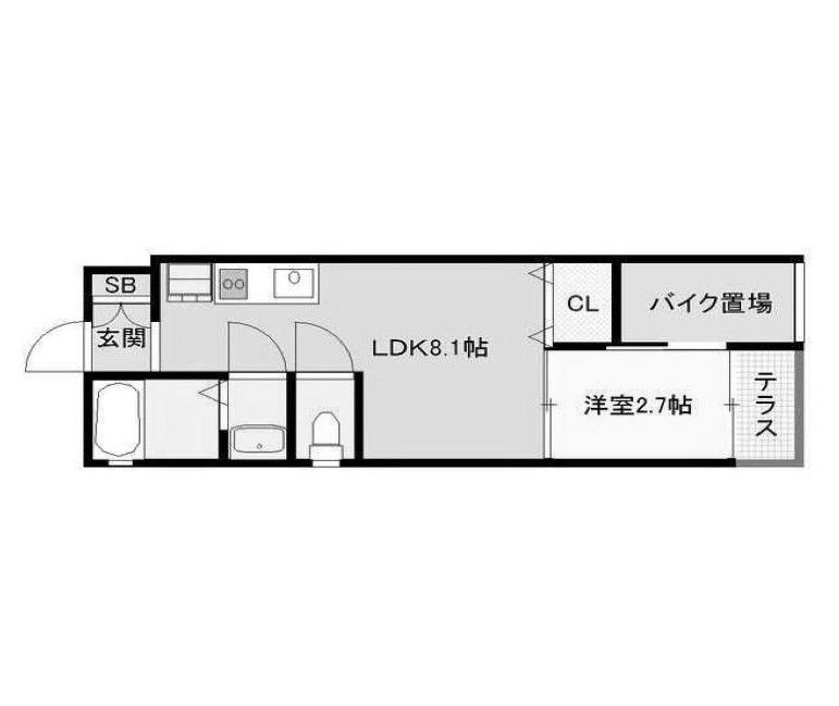 物件○○の間取り図