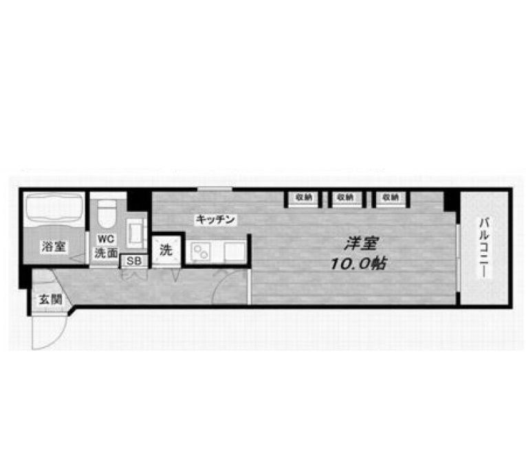 物件○○の間取り図