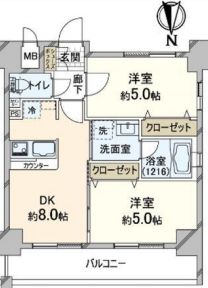 物件○○の間取り図