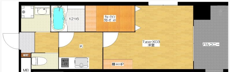 物件○○の間取り図