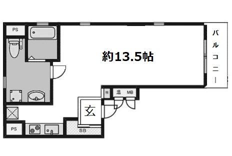 物件○○の間取り図