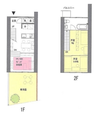 物件○○の間取り図