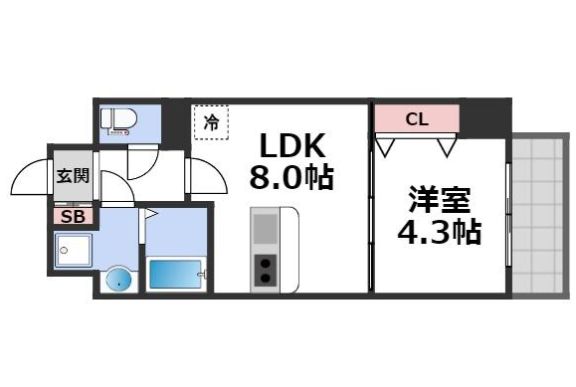 物件○○の間取り図