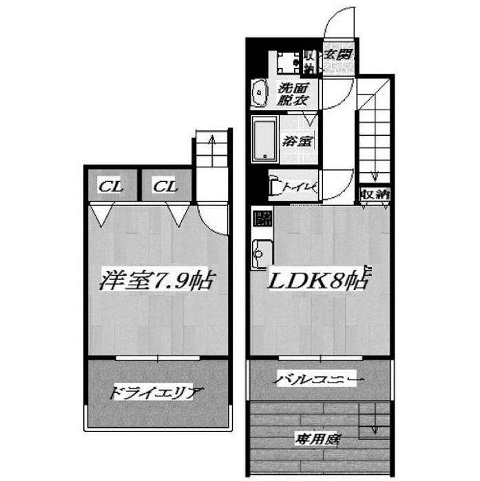 物件○○の間取り図