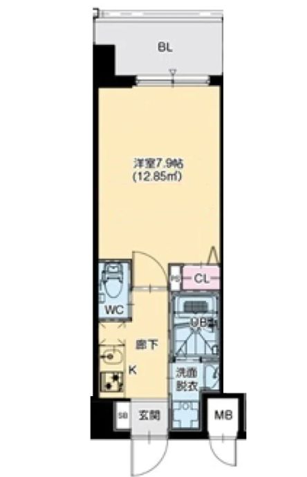 物件○○の間取り図