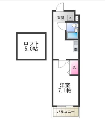 物件○○の間取り図