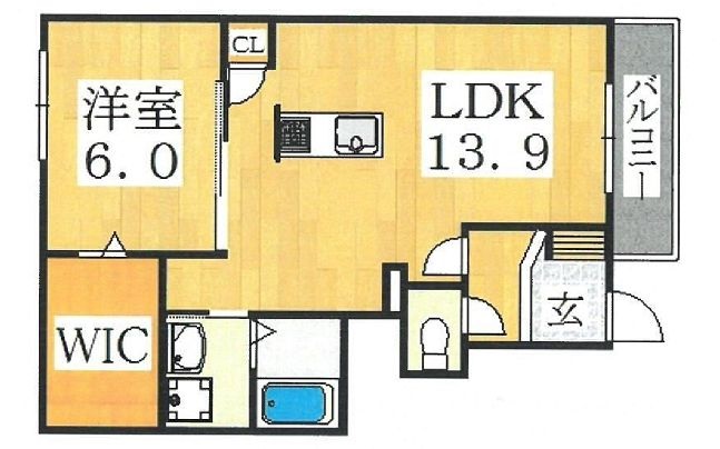 物件○○の間取り図