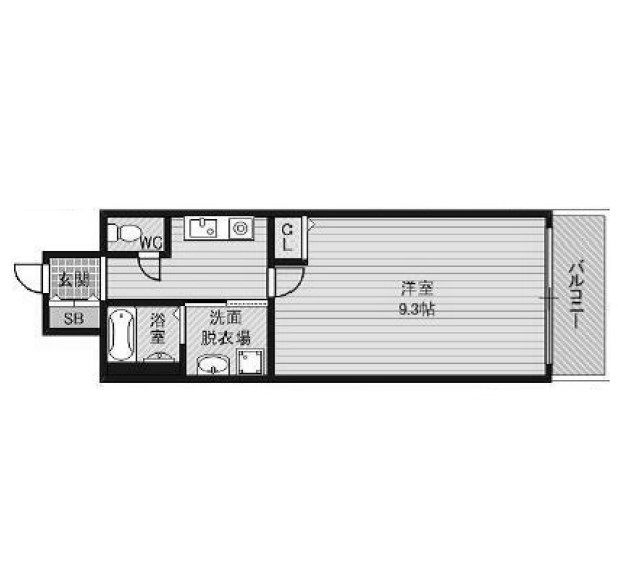 物件○○の間取り図