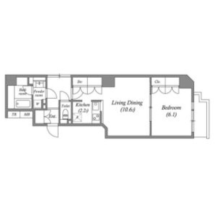 物件○○の間取り図