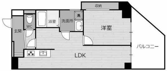 物件○○の間取り図