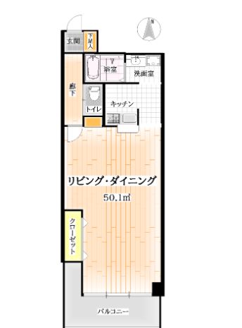 物件○○の間取り図