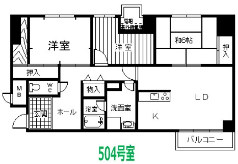 物件○○の間取り図