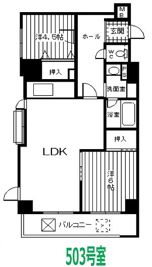 物件○○の間取り図