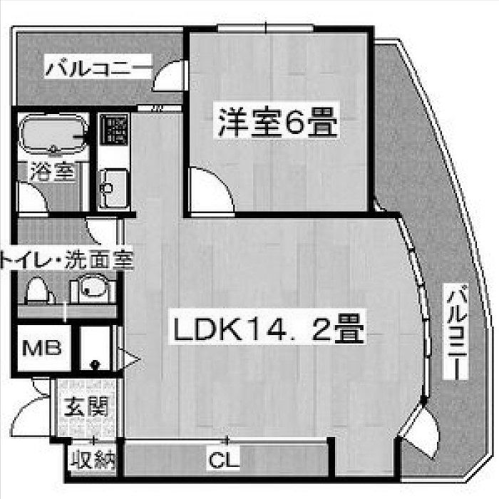 物件○○の間取り図