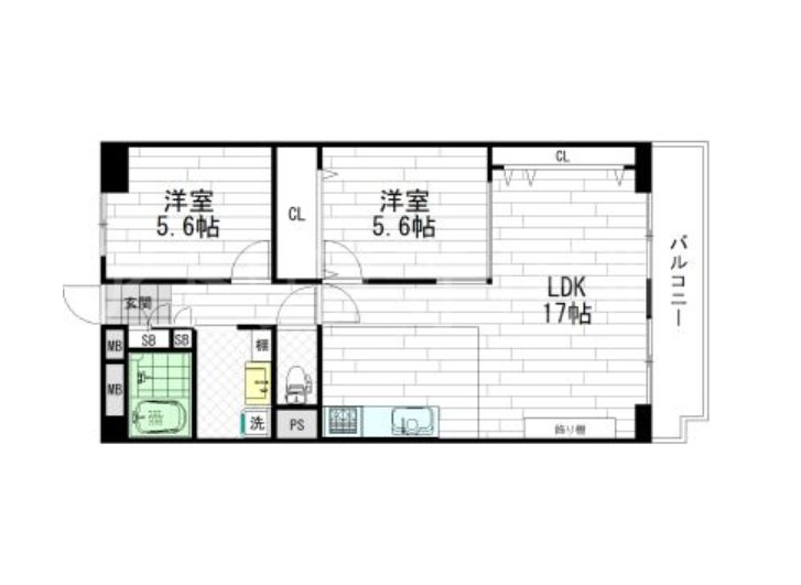 物件○○の間取り図