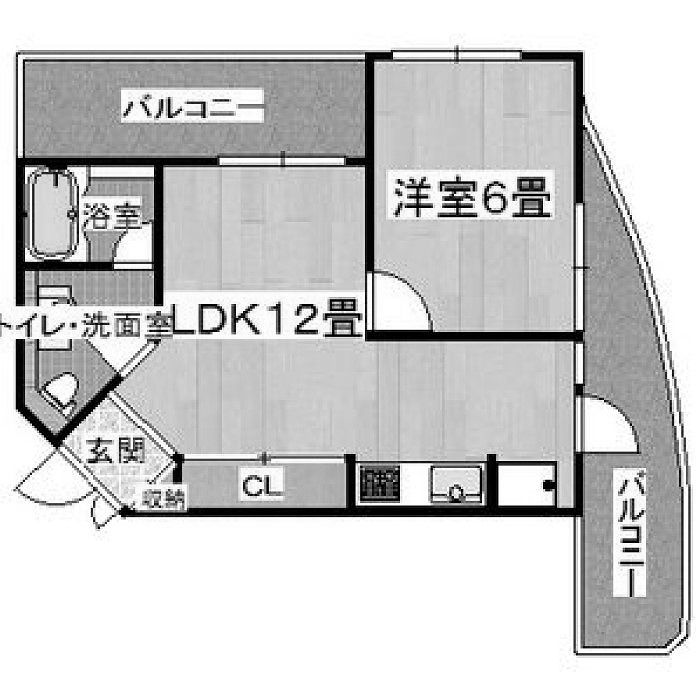 物件○○の間取り図