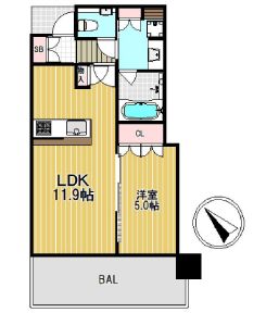 物件○○の間取り図