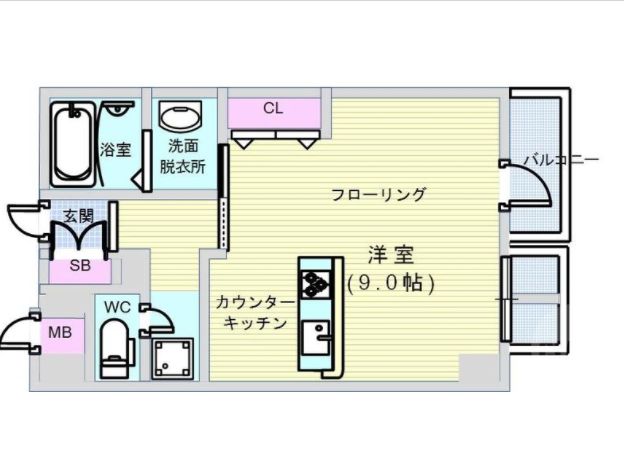 物件○○の間取り図