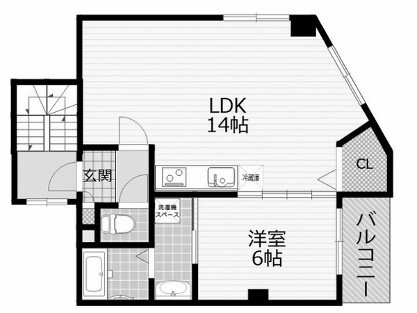 物件○○の間取り図