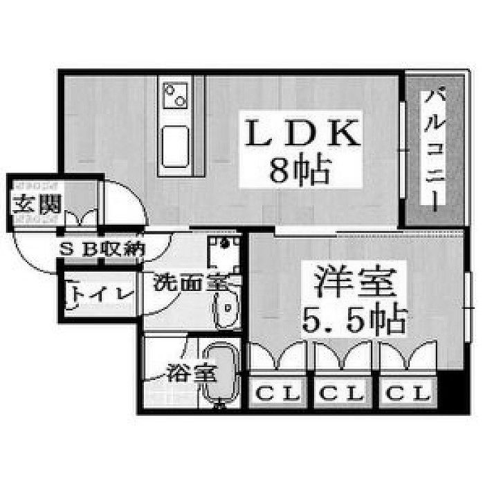 物件○○の間取り図