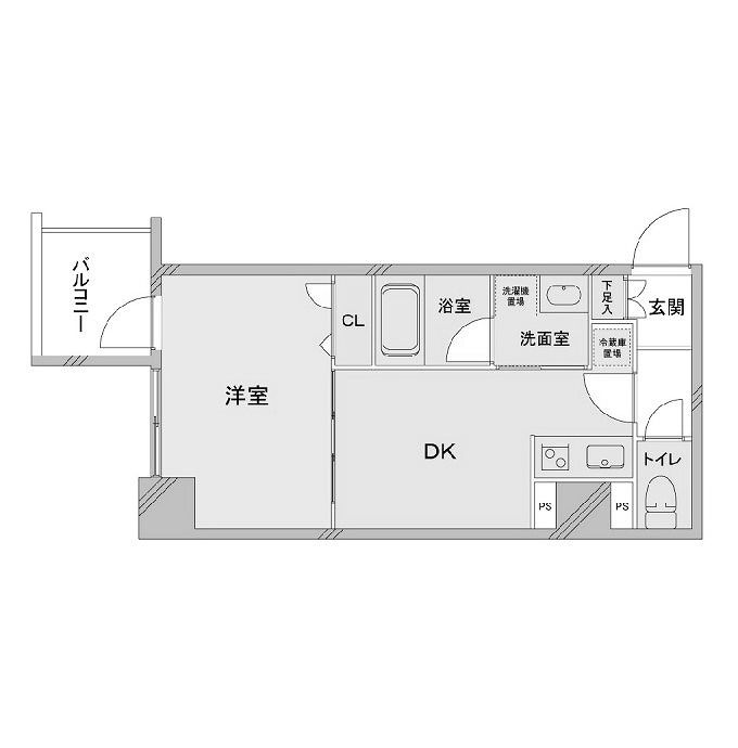 物件○○の間取り図