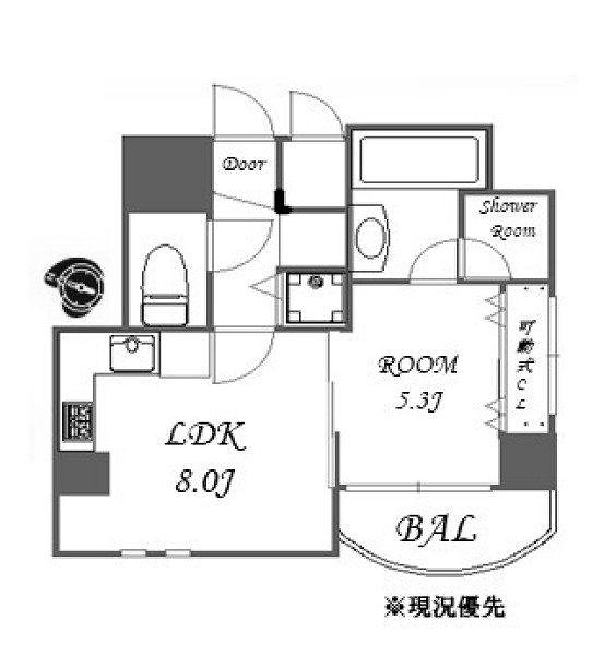 物件○○の間取り図