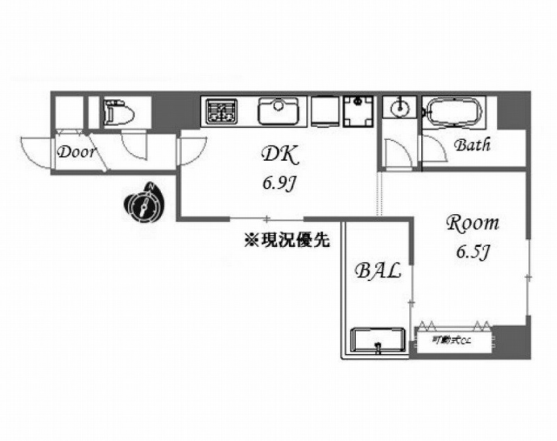 物件○○の間取り図