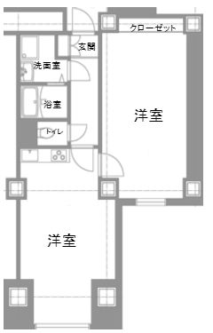 物件○○の間取り図