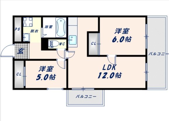 物件○○の間取り図