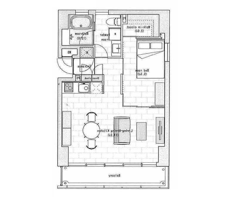 物件○○の間取り図