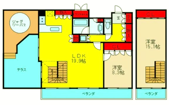 物件○○の間取り図