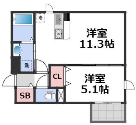 物件○○の間取り図