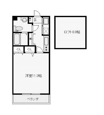 物件○○の間取り図