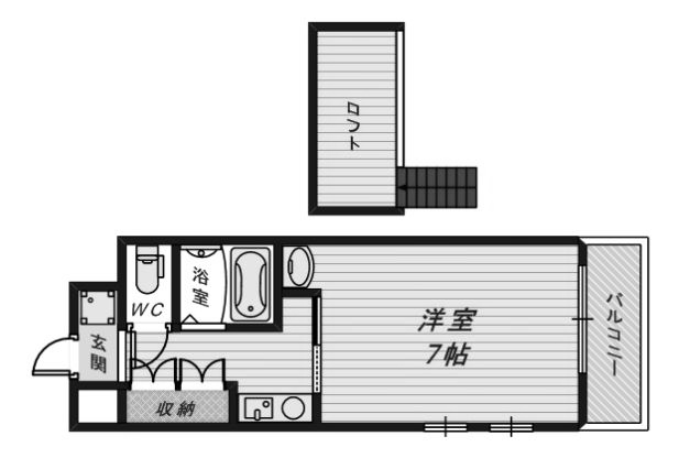 物件○○の間取り図